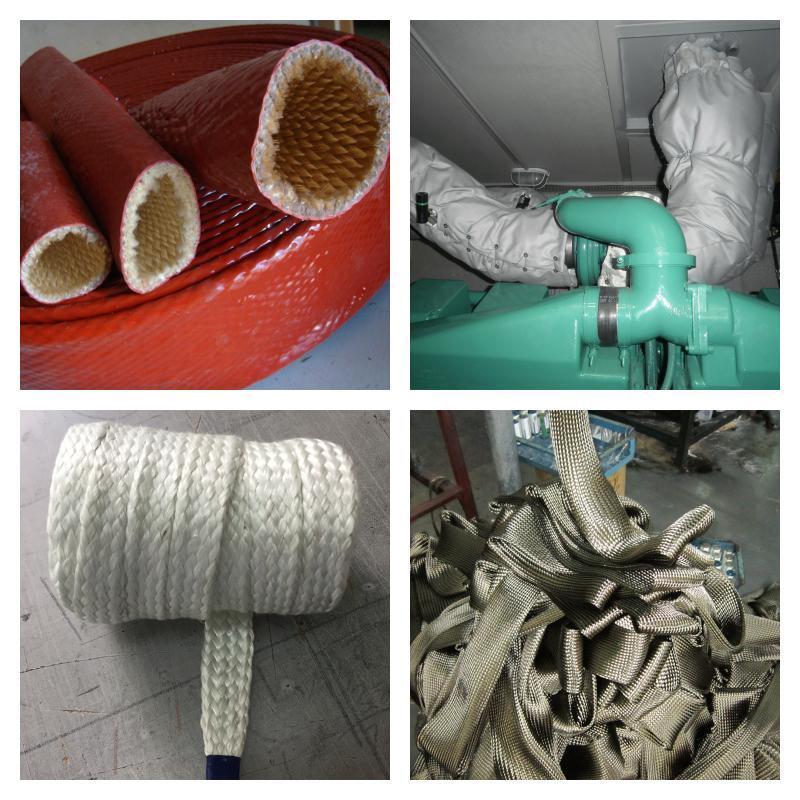 Какие материалы используются для изготовления теплоизоляционных рукавов выхлопных газов?