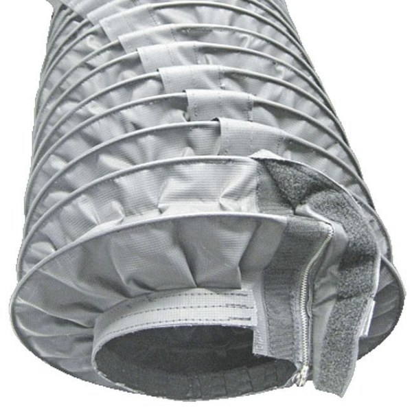 fabric bellows with zipper