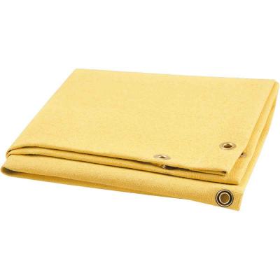 Acrylic coated fiberglass welding blanket for industrial welding spark and heat protection